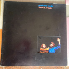 GRAHAM NASH/DAVID CROSBY - LP/12" 1972 Trifold - Prima edizione/1st press Italy