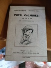 Poeti calabresi dal 1945 in poi Mirto Crosia grafosud bruni  fusca 1986