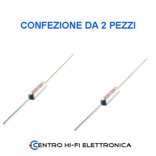 Fusibile termico assiale