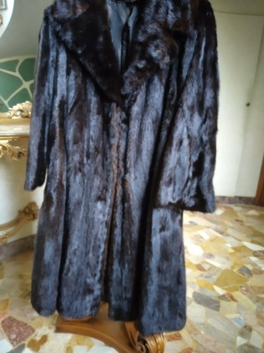Pellicce visone color nero - visone,