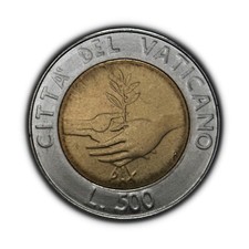 VATICAN CITY. 1984, 500 Lire -