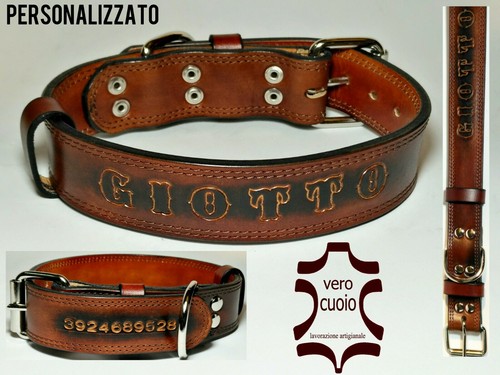 Collare per cane pelle - per,