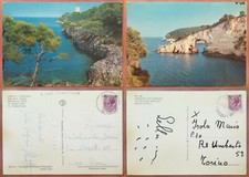 VIESTE-MATTINATA - GARGANO PITTORESCO - BAIA DI S. SAN FELICE LOTTO 2 CARTOLINE