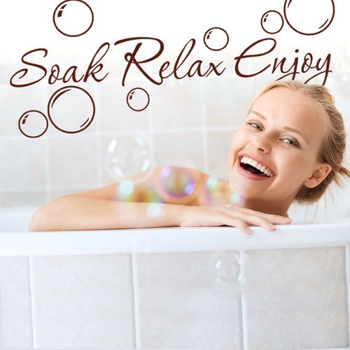 Adesivo murale soak relax - soak,