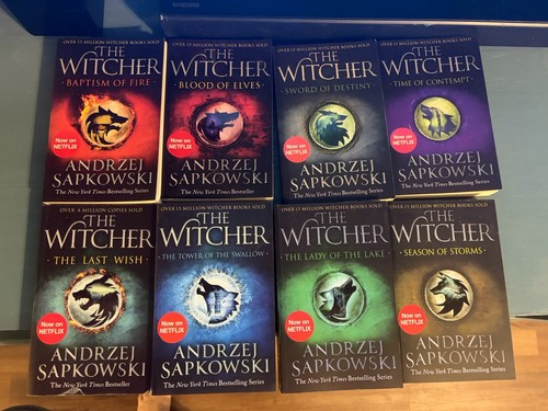 Full witcher saga - full, paperbacks