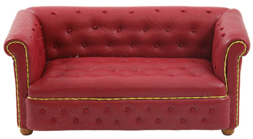 Casa delle bambole rosso - rosso, pelle