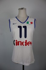 NIKE ITALIA BASKET CANOTTA CON TOP DONNA M L WOMAN SHIRT SPORT DUCI N 11 KINDER