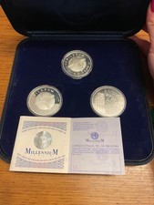 MONETE ARGENTO GIUBILEO 2000