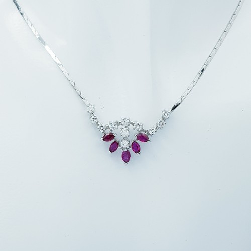 Collana oro bianco kt - collana,
