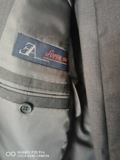 Abito armani grigio taglio 46