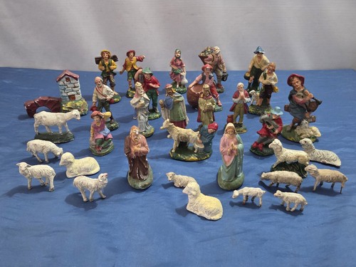 Lotto personaggi presepe - personaggi,