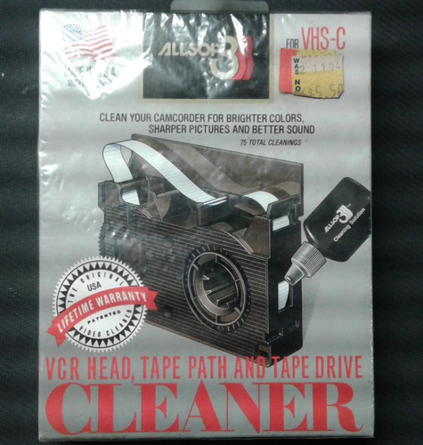 Pulitore vintage allsop vhs - vintage,