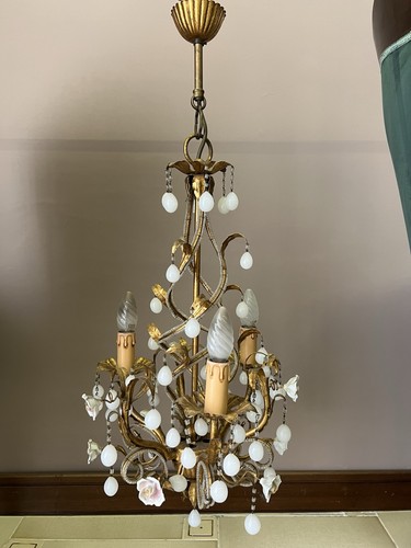 Lampadario vintage stile - lampadario,