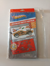 Hot Wheels CAR DESIGN SKETCH PORTFOLIO stencils Mattel new sealed very rare 2010