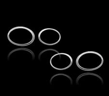 Cornice copri faro cromata per