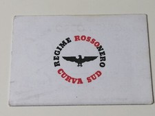 Tessera Ultras Regime Rossonero Foggia No Sciarpa Adesivo Toppa Spilla