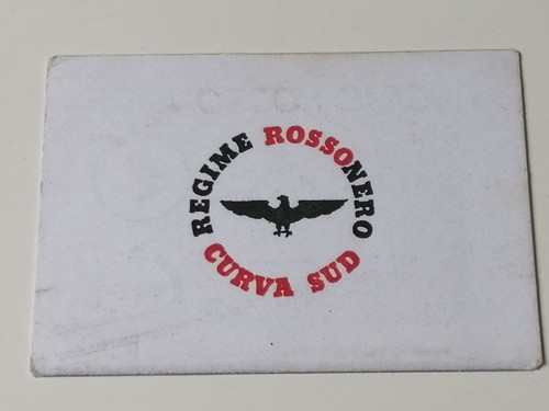 Tessera ultras regime - ultras,