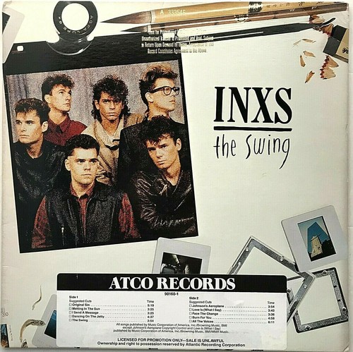 Inxs the swing promo - swing", lp