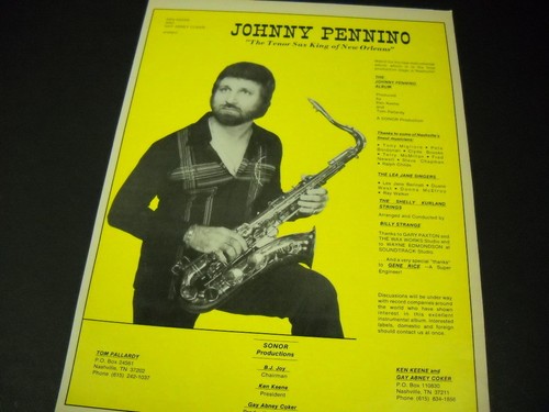 Johnny pennino sax tenore king - pennino,