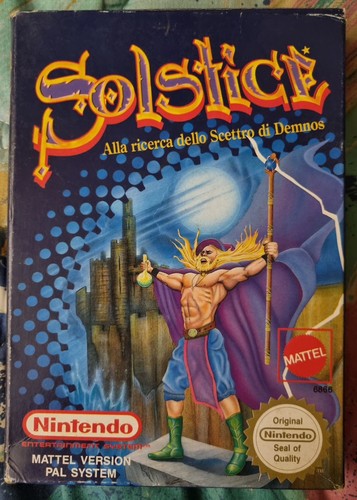 Solstice nes nintendo - solstice,