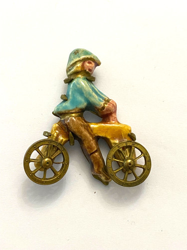 Ancienne broche céramique - en,