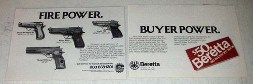 Pubblicità beretta 1982 - 1982,