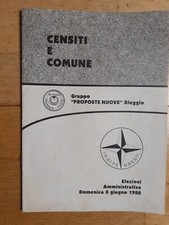 Bleggio (TN) - elezioni amministrative 1980 - Indipendenti, Proposte nuove