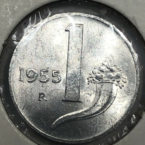 1955 italia moneta estera da - 1955-r,