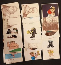 Figurine. I VIP DI FORATTINI. edito Da Repubblica 1988