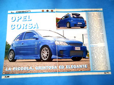 CLIPPING DI GIORNALE FOTO OPEL CORSA TUNING DA COLLEZIONE - (77)