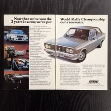 1979 FIAT 131 Racing - Original AD Pubblicità Vintage