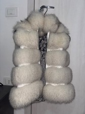 Smanicato pelliccia vera volpe