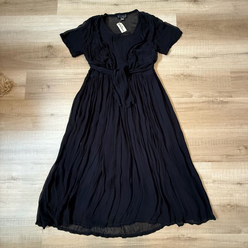 Abito vintage starina nero - abito,