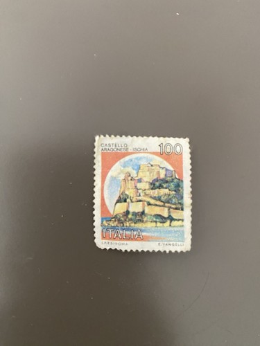 Francobollo italiano castello - francobollo,