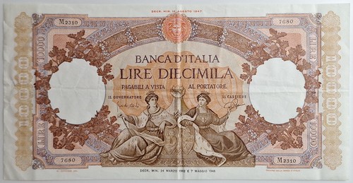 10000 lire repubbliche - 10000,
