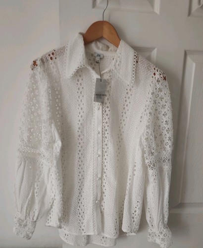 Camicia ricamata nuova con