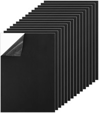 15 Pezzi Gomma Spugna Autoadesiva 1Mm, E VA Fogli Di Gomma Spugna, Gomma Spugna 