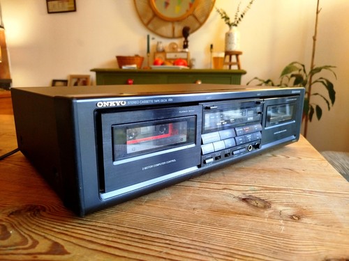 Vintage onkyo w202 double - vintage,