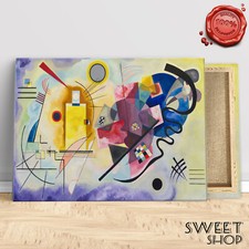 QUADRO KANDINSKY GIALLO ROSSO