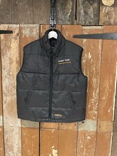 Harley-Davidson HOG Puffer Jacket Gilet Nero Tasche Evento Team Logo Medium