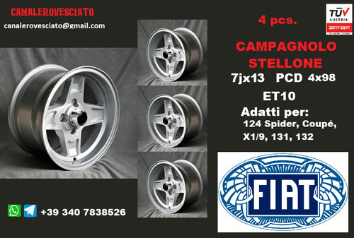 Cerchi lega 13 stellone - in,