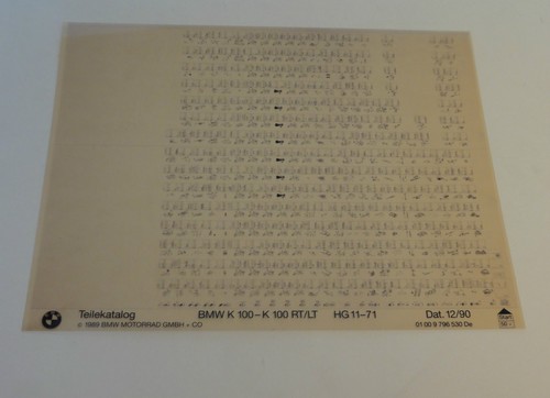 Microfiche catalogo ricambi - microfiche,