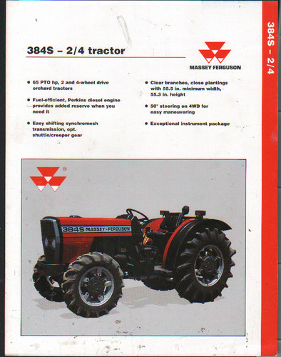 Massey ferguson 384s - massey,