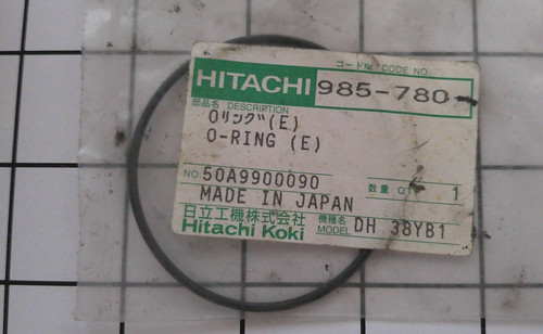 Hitachi 985 780 - o-ring, (e)
