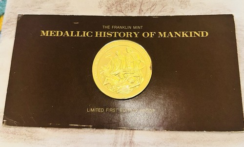 Franklin mint medaglia - mint,,