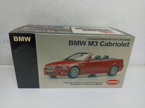 Bmw cabriolet kyosho - cabriolet, red