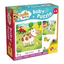 Lisciani Puzzle 4 pz La Fattoria 1-4a CAROTINA BABY 80083