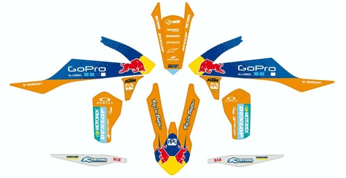 Kit grafiche adesivi per ktm - adesivi,