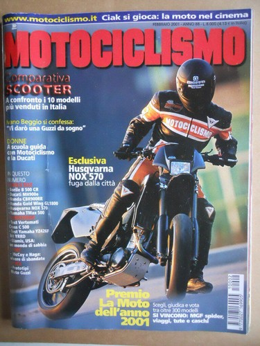 Motociclismo 2001 honda - motociclismo,