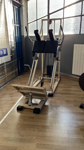 Hack squat con - con, pacco